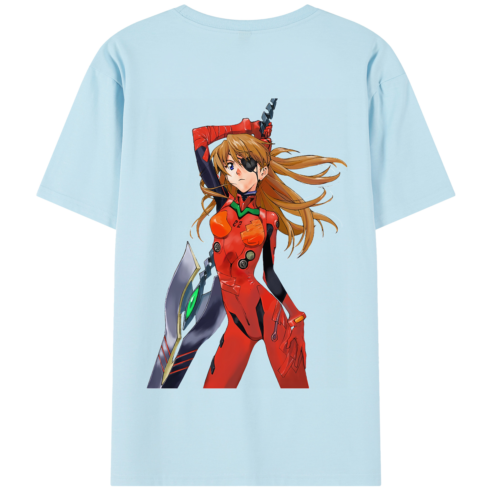 （画像用） EVA 新世紀エヴァンゲリオン 綿100％半袖Tシャツ（背面プリント）